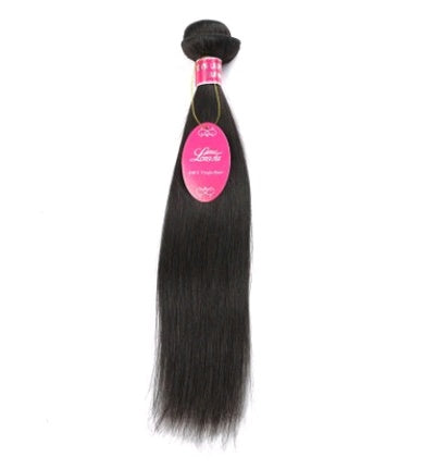 Premium Natural Human Hair Lace Closure - Straight Wave 4x4