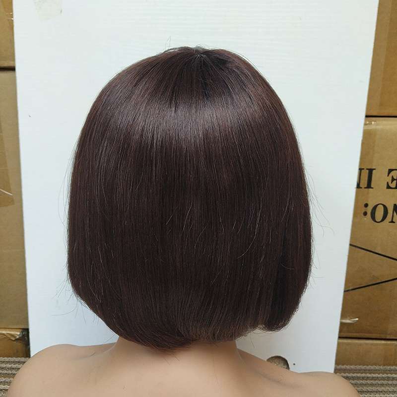 Luxe Fringe Bob - Premium Human Hair Wig