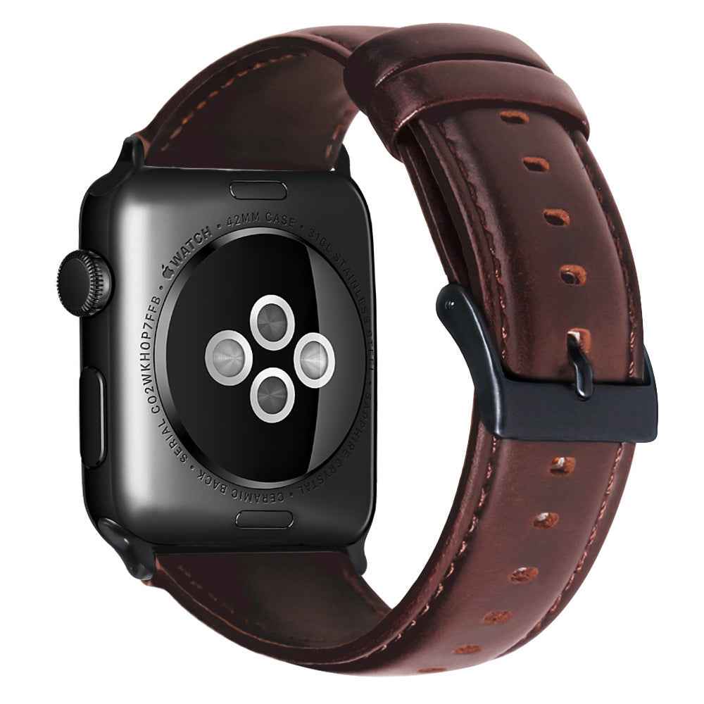 LeatherCraft Premium - Genuine Cowhide Leather Watch Strap | Handcrafted - For Sale