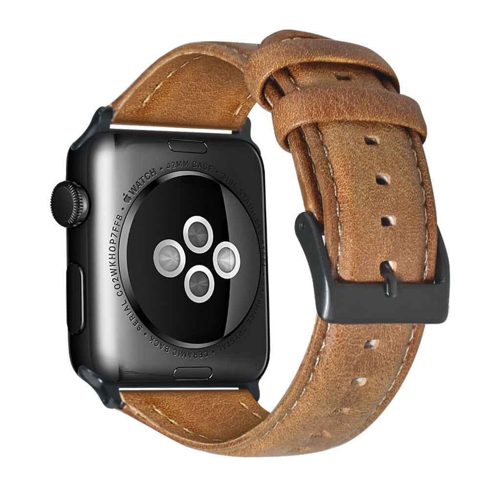 LeatherCraft Premium - Genuine Cowhide Leather Watch Strap | Handcrafted - For Sale