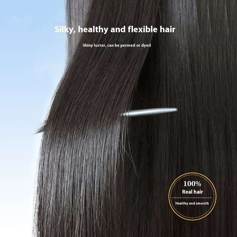 Luxe Natural Human Hair Full Wig - Premium Quality