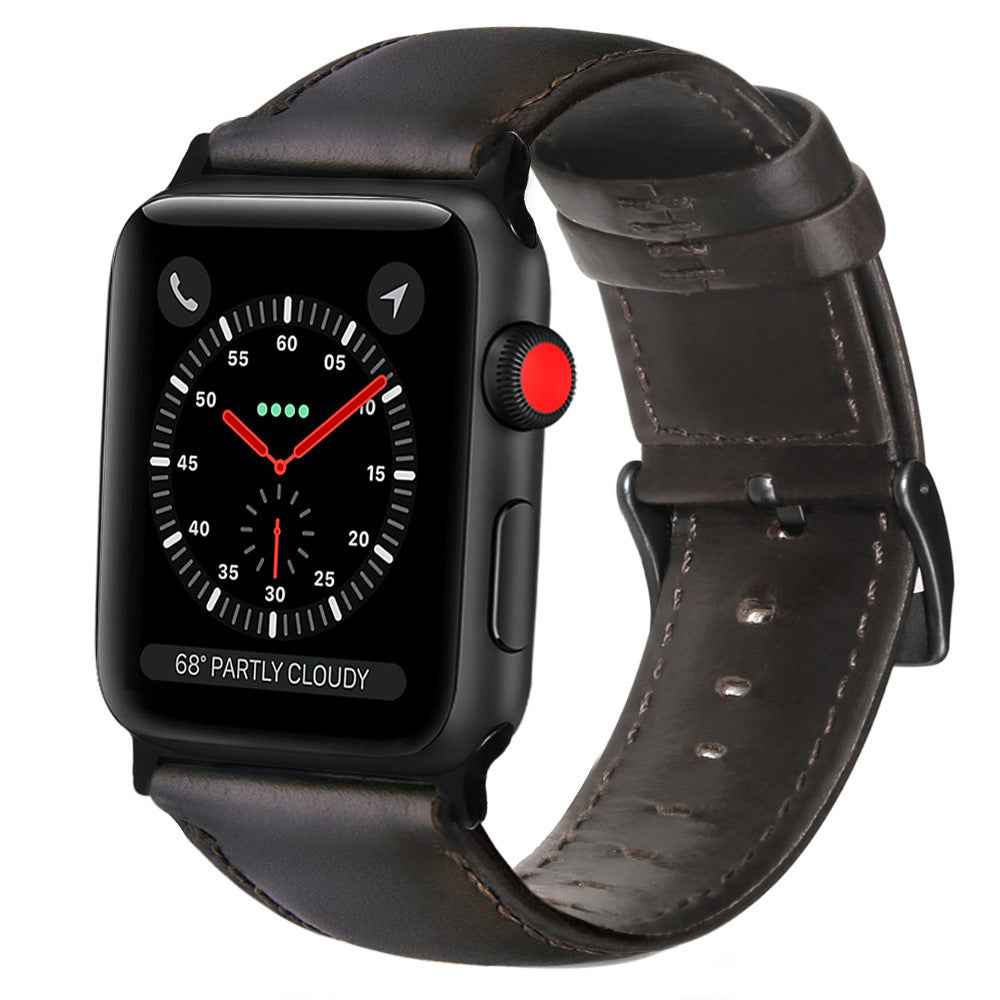 LeatherCraft Premium - Genuine Cowhide Leather Watch Strap | Handcrafted - For Sale