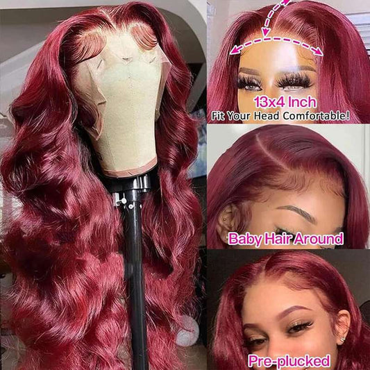 Glamorous Long Wavy Synthetic Wig - Voluminous Curls