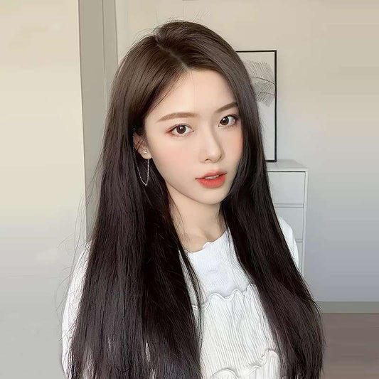 Luxe Natural Human Hair Full Wig - Premium Quality