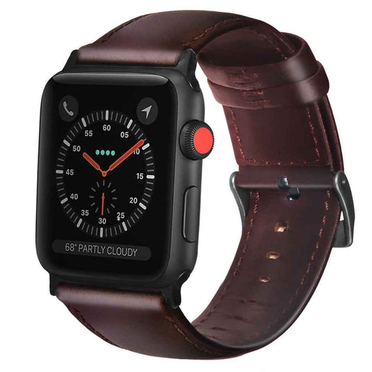 LeatherCraft Premium - Genuine Cowhide Leather Watch Strap | Handcrafted - For Sale